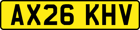 AX26KHV