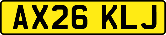 AX26KLJ