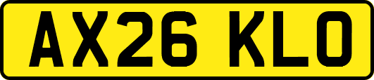 AX26KLO