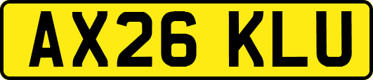 AX26KLU