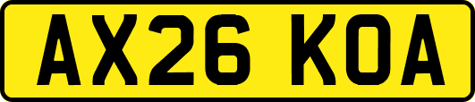 AX26KOA