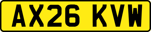 AX26KVW