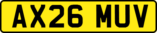 AX26MUV