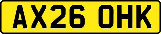 AX26OHK