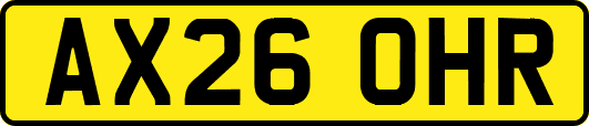 AX26OHR