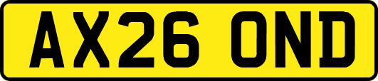 AX26OND