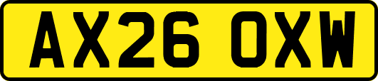 AX26OXW