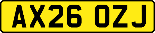 AX26OZJ