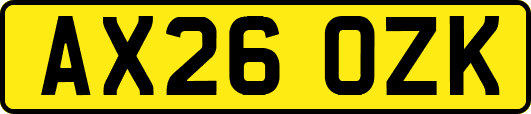AX26OZK