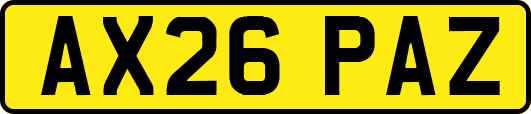 AX26PAZ