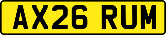 AX26RUM
