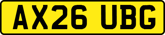 AX26UBG