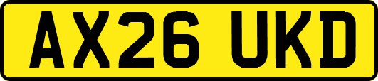 AX26UKD