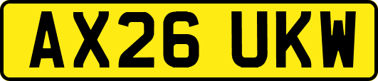 AX26UKW
