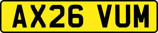 AX26VUM