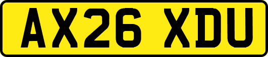 AX26XDU