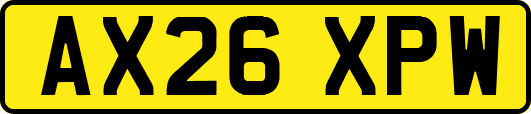 AX26XPW