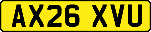 AX26XVU