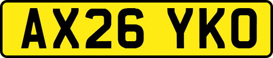 AX26YKO