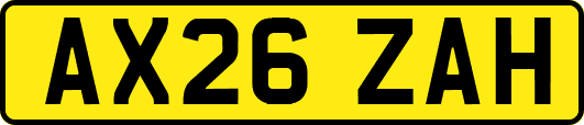 AX26ZAH