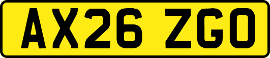 AX26ZGO