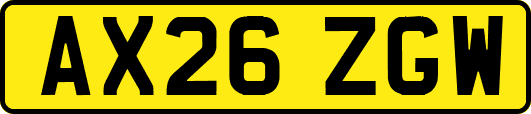 AX26ZGW
