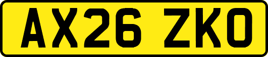 AX26ZKO
