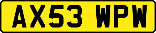 AX53WPW