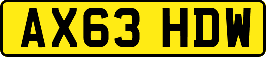 AX63HDW