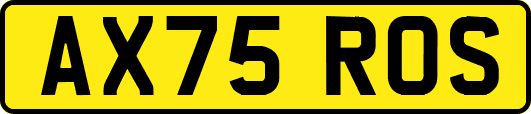 AX75ROS