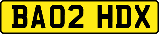 BA02HDX