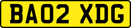 BA02XDG