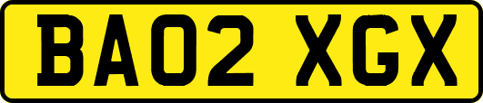 BA02XGX