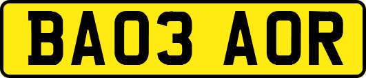 BA03AOR
