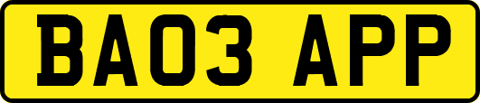 BA03APP