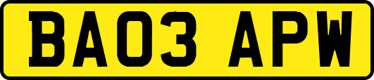 BA03APW