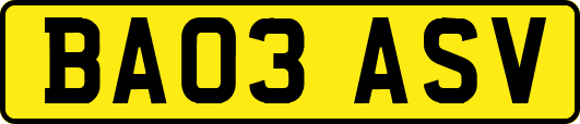 BA03ASV