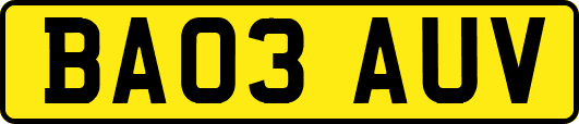 BA03AUV