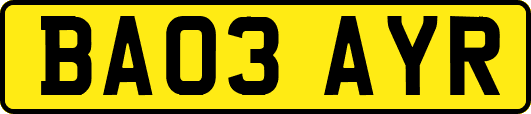 BA03AYR