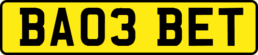 BA03BET