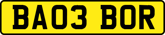 BA03BOR