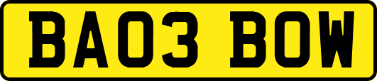 BA03BOW