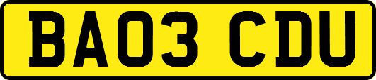BA03CDU