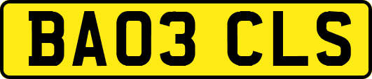 BA03CLS