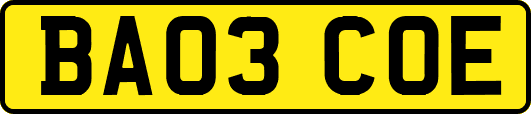 BA03COE