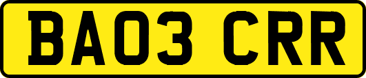 BA03CRR