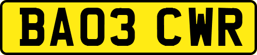BA03CWR