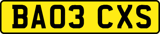 BA03CXS