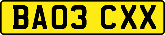 BA03CXX