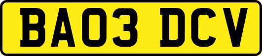 BA03DCV